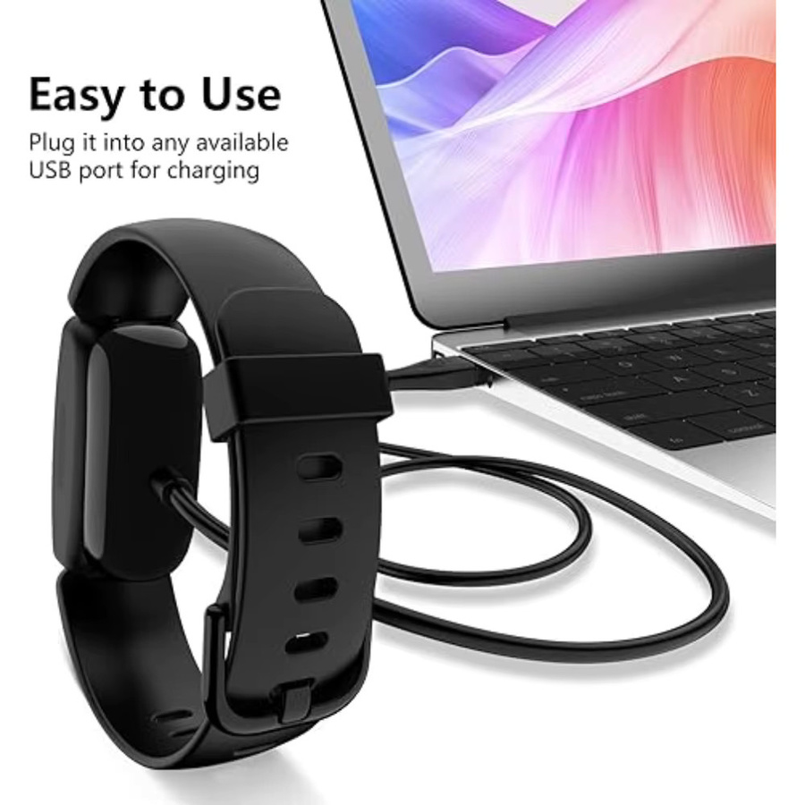 Fitbit Ersatzladegerät, Silikon, Schwarz, Inspire 2/Ace 3 - Bild 5