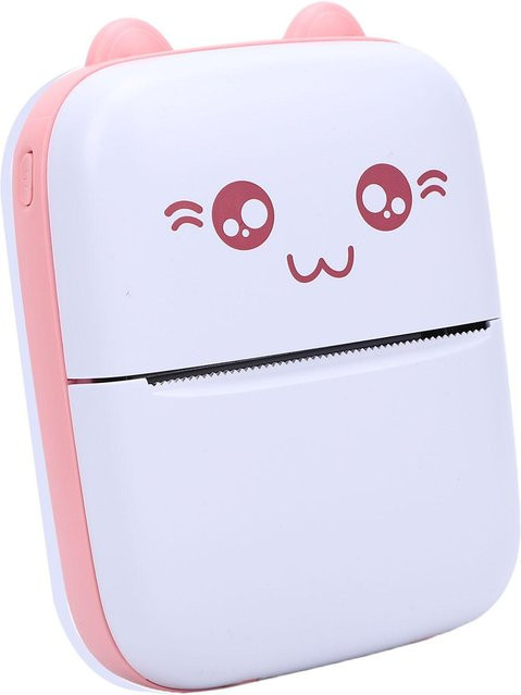 Roseate Bluetooth-Etikettendrucker Tragbarer Tinteloser Thermodrucker mit App in Weiß - Bild 1
