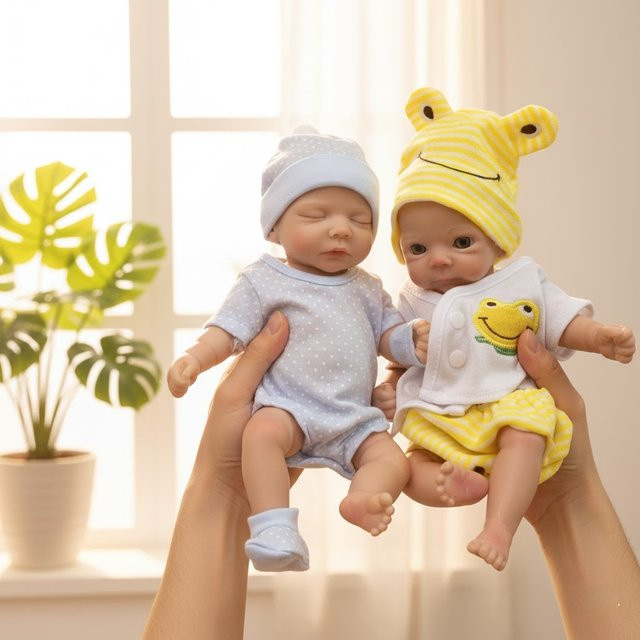 OtardDolls Silikon-Spielzeugpuppe, 10-Zoll, bunt/mehrfarbig - Bild 1
