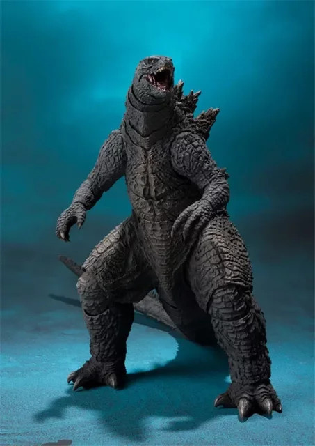 Bandai Godzilla 2 König der Monster Actionfigur, Schwarz, Kunststoff - Bild 1