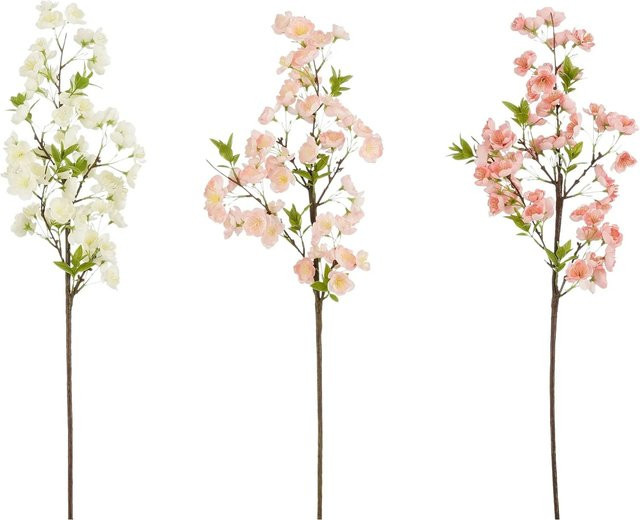 Mica Decorations Kunstblume in Weiß und Rosa, Höhe: 70 cm - Bild 1
