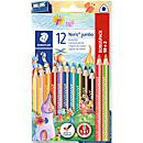 Staedtler Noris Jumbo Buntstifte 12er-Set mit Anspitzer, farbsortiert, FSC-zertifiziert - Bild 4