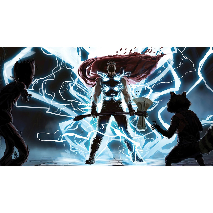 Komar Vliesfototapete Thor God of Thunder multicolour B: 500 cm, H: 280 cm - Bild 2