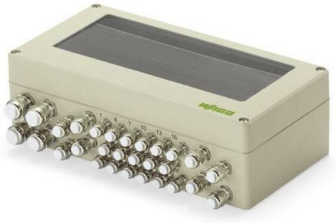 WAGO SPS-Systemgehäuse 850-827 aus Aluminium in Grau, B/T/H: 32,0 x 16,0 x 10,0 cm - Bild 1