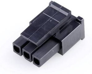 Molex Buchsengehäuse-Kabel 436450300 in Schwarz aus Kunststoff - Bild 1