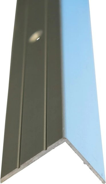 Döllken Profiles Treppenwinkelprofil in Silber, B/H: 45 x 20 mm, Länge: 1000 mm - Bild 1