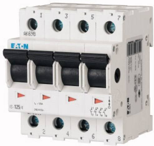 Eaton Hauptschalter 4polig 40A mit 4 Öffnern und 4 Schließern 240 V/AC in Weiß 276273 - Bild 1