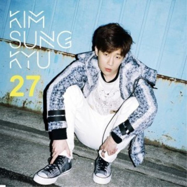 Kim Sung Kyu Mini-Album 2. 27 in Blau von Withmuu Kpop - Bild 1