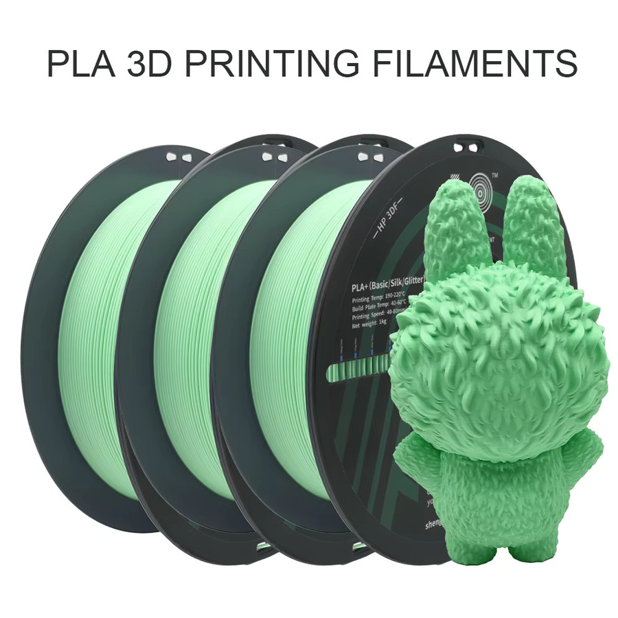 HP 3D-Drucker-Filament Set, 3 Rollen, Farbe: Grün, Durchmesser: 1,75 mm, Gesamtgewicht: 3 kg, passend für die meisten FDM-3D-Drucker - Bild 2