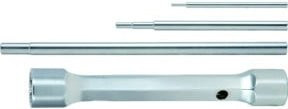 KS Tools ULTIMATEplus Doppel-Steckschlüssel aus Chrom-Vanadium in Silber, 14x15mm - Bild 1