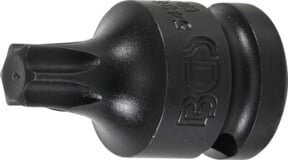 BGS Kraft-Bit-Einsatz T55 in Schwarz mit 12,5 mm (1/2") Innenvierkant-Antrieb - Bild 1