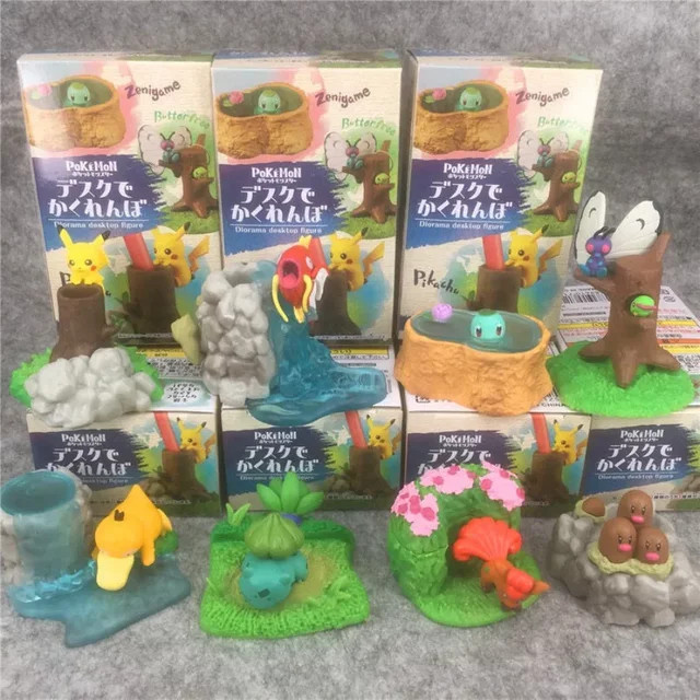 Rement Pokemon Stifthalter Blind Box Desktop Deko Multicolor - Bild 1