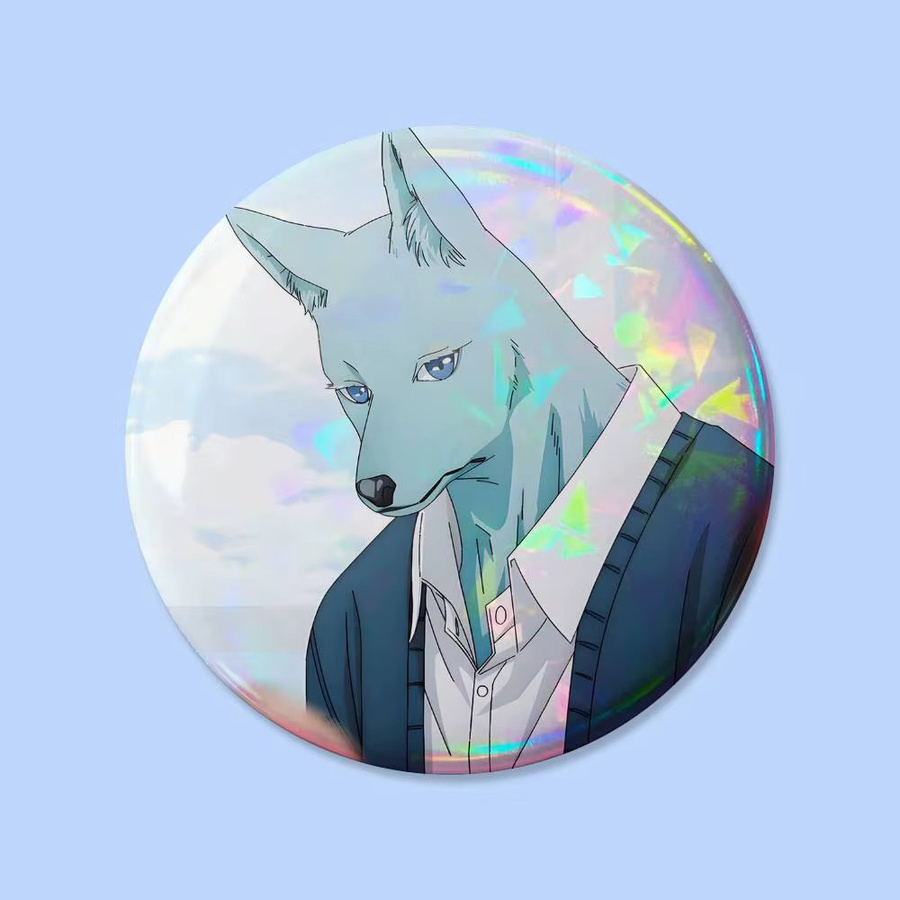 Brosche Tsunagu Hidaka Anime-Charaktere Abzeichen Button, Rund - Bild 4