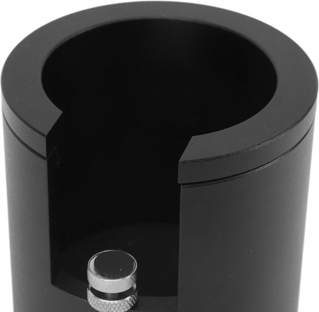 KaiSai Tampstation Siebträgerhalter und Tamperständer aus Aluminiumlegierung, höhenverstellbar, Schwarz - Bild 1