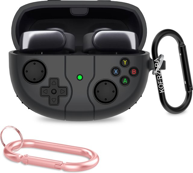 Schutzhülle aus Silikon für Bose Ultra Open Earbuds Case in Schwarz oder Grau - Bild 1