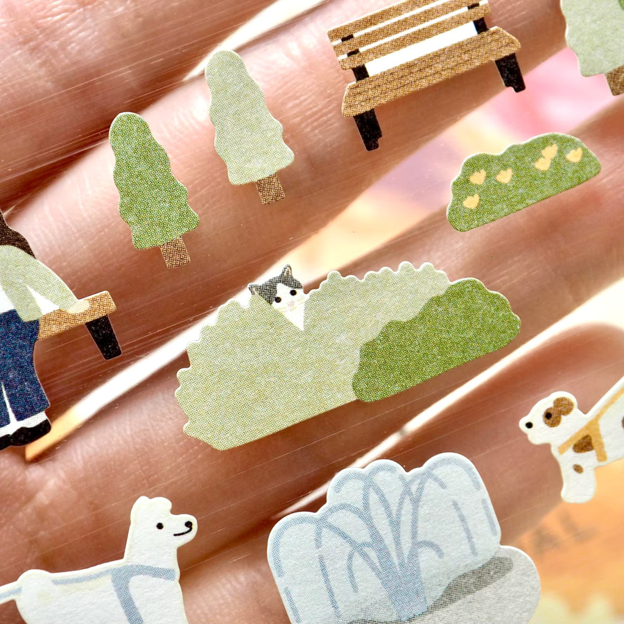 Suatelier im Park Papieraufkleber für Scrapbooking und DIY Journaling in Multicolour - Bild 2