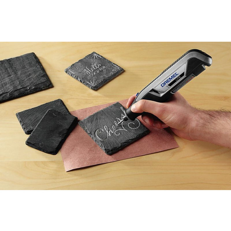 Dremel Lite 7760-15 Akku-Multifunktionswerkzeug in Grau mit 15-teiligem Zubehör und USB-Kabel 3,6V 2,0Ah - Bild 4