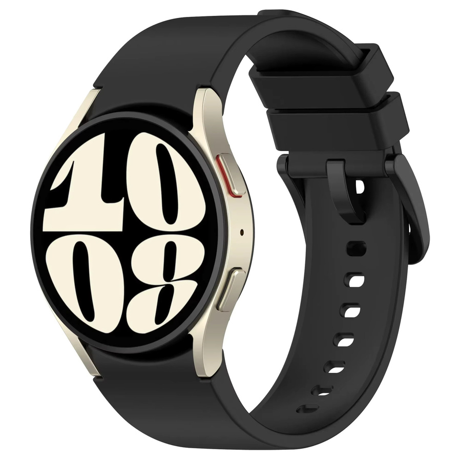 Samsung Uhrenarmband Silikon, Schwarz, Unisex - Bild 1