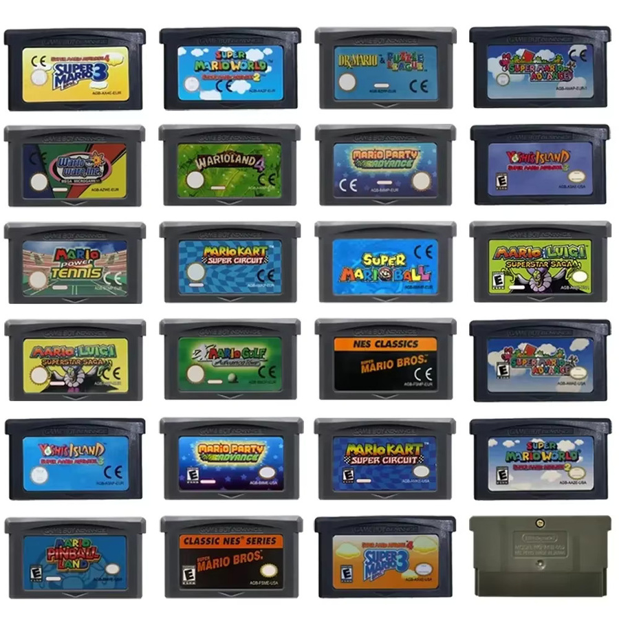 Bandai Super Wario Land 4 GBA Game Cartridge für 32-Bit Videospielkonsolen EUR/USA Version - Bild 2