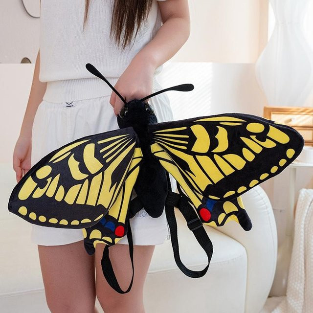 Yiran Health & Beauty Libellen Plüsch Rucksack, Plüschtier Umhängetasche - Bild 1