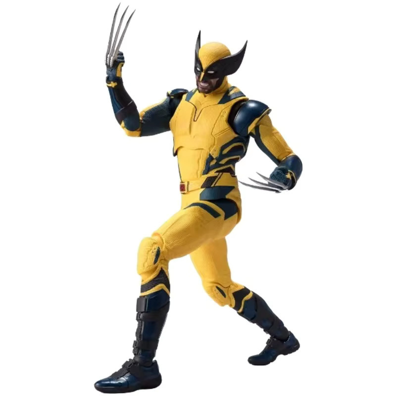 Bandai Marvel Wolverine Deadpool Shf Actionfigur, PVC, Gelb - Bild 6