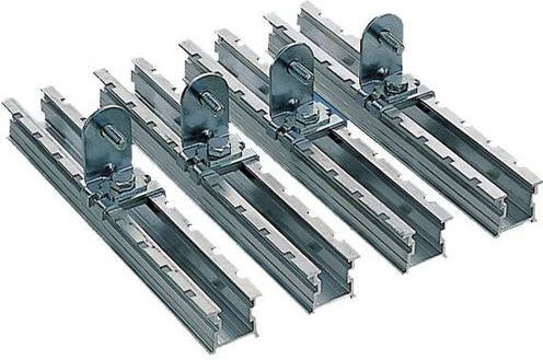 Schneider Electric NSYDPLA3 Montageschiene aus Stahl in Silber - Bild 1