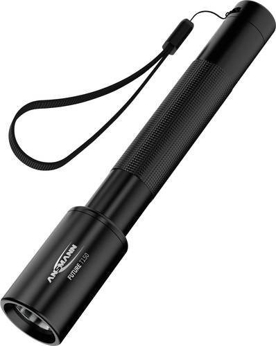 Ansmann T150 LED Taschenlampe in Schwarz, batteriebetrieben mit 150 Lumen - Bild 1