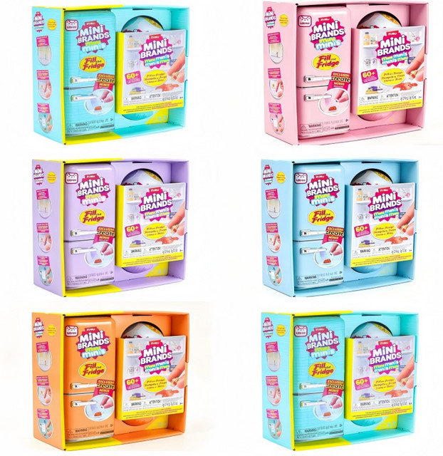 ZURU Mini Brands Überraschungs-Kühlschrankball, Mysteriöses Spielzeug, ab 3 Jahren - Bild 1
