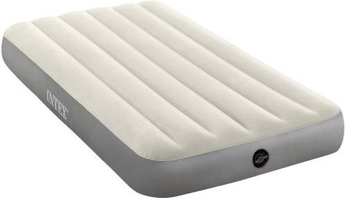 Intex 64101 Luftbett in Grau mit Microfaser-Oberfläche, B/T/H: 191 x 99 x 25 cm - Bild 1