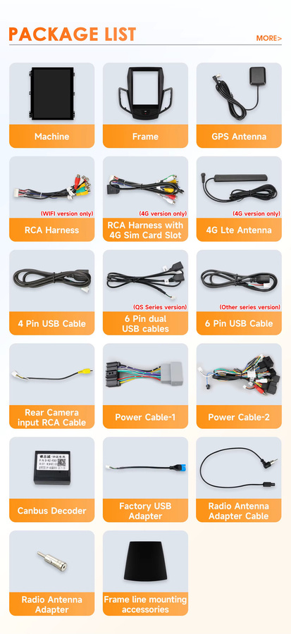 Hizpo 9,7 Zoll Autoradio für Ford Fiesta 2009 - 2016 mit Tesla-Style Bildschirm, CarPlay, Android Auto, 4G, Bluetooth, GPS und Navigation in Schwarz - Bild 6