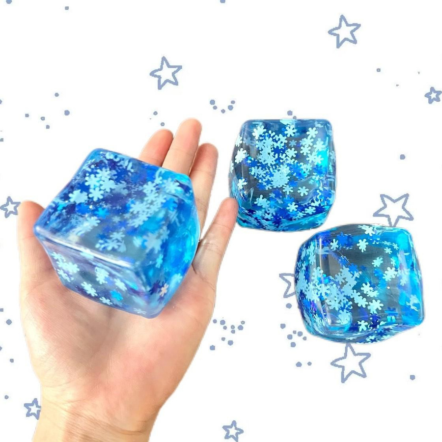 Linyi toy Maltose Schnee-Eis Squishy Stressball 1-teiliges Set - Bild 2