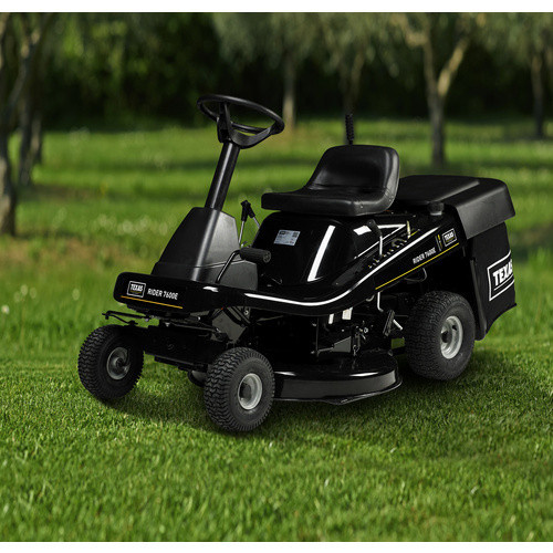 Texas Rider 7600E 3-in-1 Rasentraktor mit Mulchfunktion und Seitenauswurf in Schwarz - Bild 3