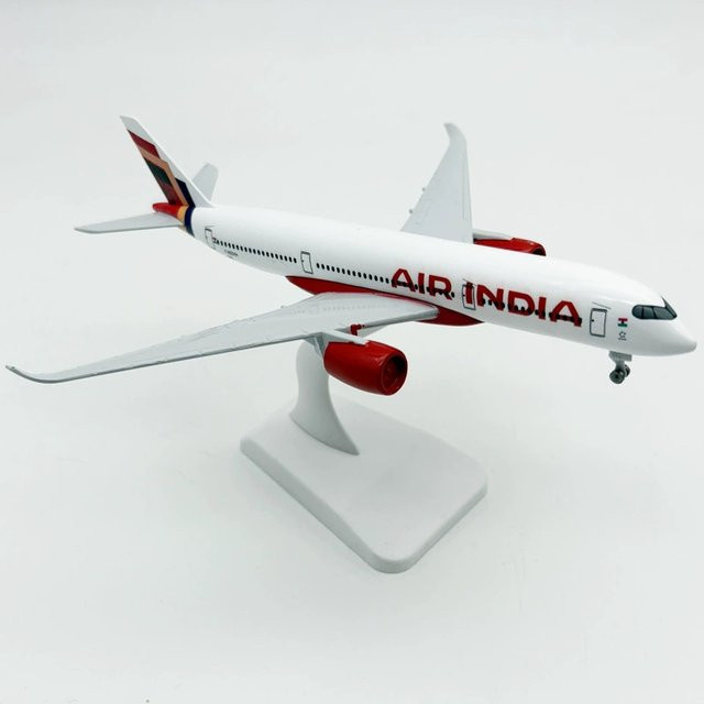 ZOCO Air India Airlines A350, Modellflugzeug, 1:400, Metall, 20 cm - Bild 1