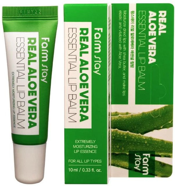 Farm Stay Real Aloe Vera Lippenbalsam, 10g - Bild 1
