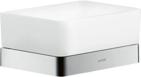 Hansgrohe Axor Universal Duschablage aus Glas in Gold und Weiß, wandmontiert - Bild 1