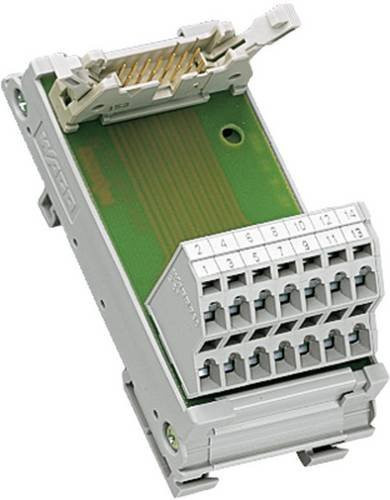WAGO 289-611 Übergabebaustein für Flachbandkabel Stecker in Grau - Bild 1