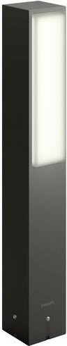 Philips Stratosphere LED Outdoor-Sockelleuchte in Anthrazit mit warmweißem Licht (2700 K, 3,8 W) - Bild 2