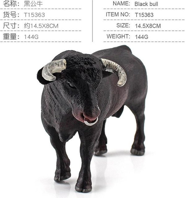 Bull Büffel Wisent Modell Simulation Rinder, Actionfigur, ab 14 Jahren - Bild 1