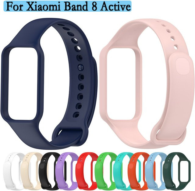 Xiaomi Uhrenarmband Silikon, 2-in-1, Xiaomi Band 8 Active, Unisex - Bild 1