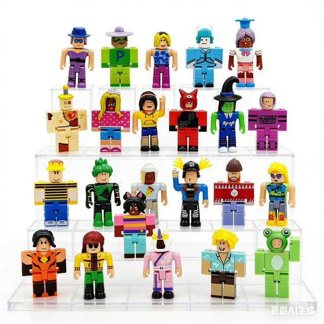 Roblox Actionfiguren, 24-teiliges Set, Kunststoff, ab 3 Jahren - Bild 1
