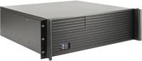 Inter-Tech 3U-K-340L Server-Gehäuse in Schwarz mit Unterstützung für ATX, micro ATX, Mini-ITX und HDD sowie USB-C - Bild 1