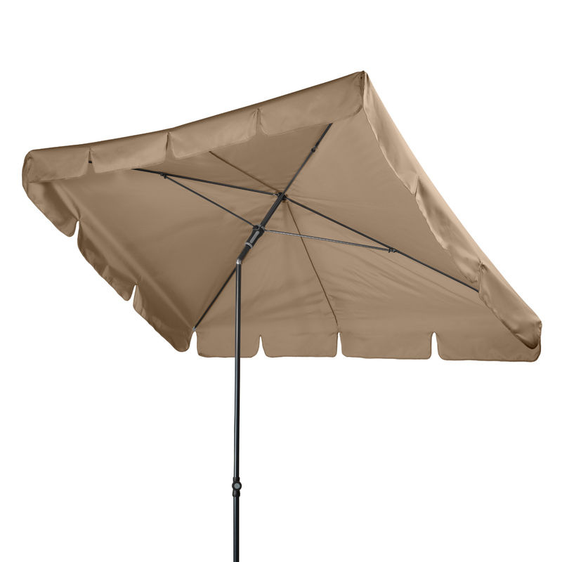 Doppler Sonnenschirm Sunline Waterproof III in Greige mit UV 80+ Schutz, B: 260 cm, T: 150 cm - Bild 2