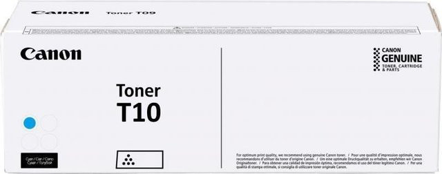 Canon T10 Tonerpatrone Cyan für imageRUNNER C1533iF, C1538iF und i-SENSYS X C1533P, C1538P - Bild 1