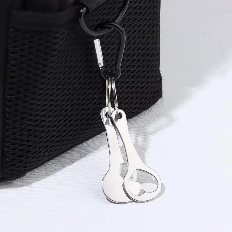 Schlüsselanhänger Edelstahl, Unisex - Bild 2