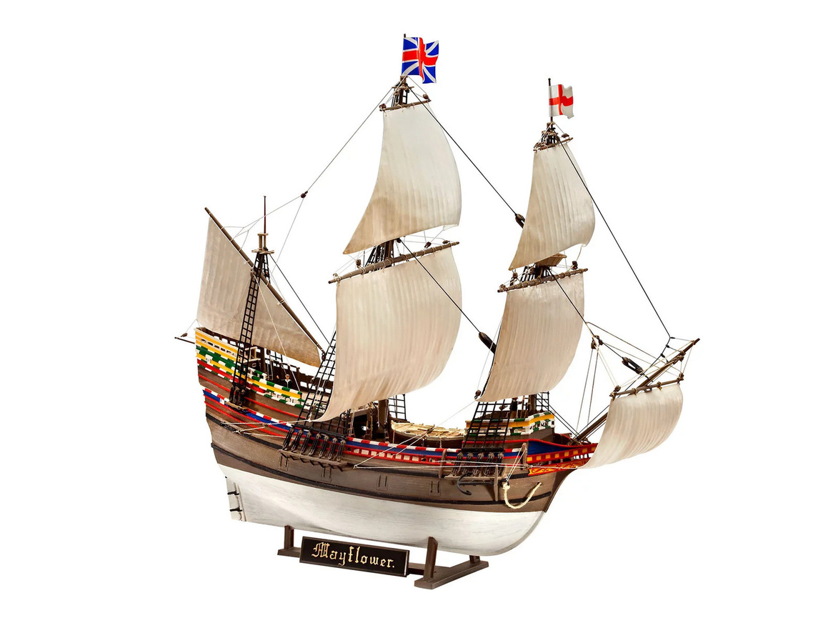 Revell Mayflower - 400th Anniversary Geschenkset, 1:83, ab 12 Jahre - Bild 2