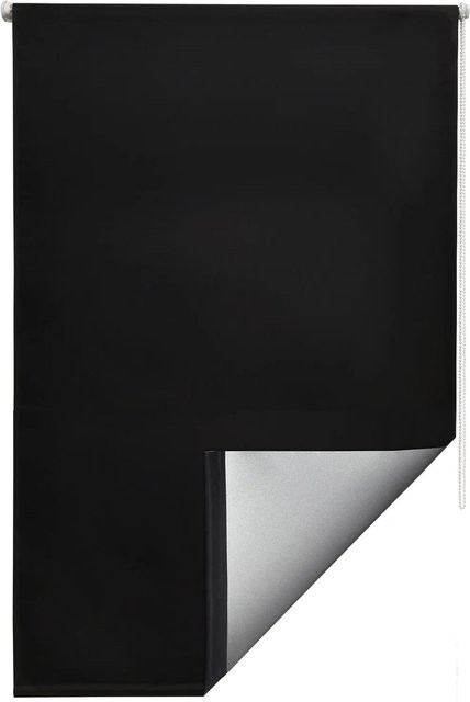 Sol Royal SolReflect T42 Thermorollo Schwarz mit UV-Schutz und Verdunkelungseffekt B: 120 cm, H: 160 cm - Bild 1
