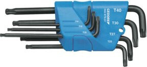 Gedore H 43 KTX-07 Winkelschraubendreher-Satz 7-teilig mit Halter TX T10-T40 in Blau - Bild 1