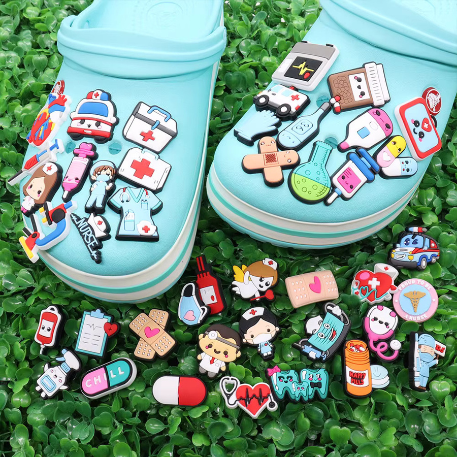 Happye&TiTi Charms, Cartoon Arzt Krankenschwester Krankenwagen, Kinder - Bild 3