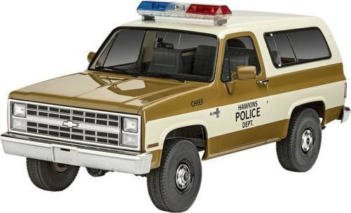 Revell Stranger Things Jim Hopper´s Chevy Blazer K5 Automodell Bausatz, 1:25 - Bild 1