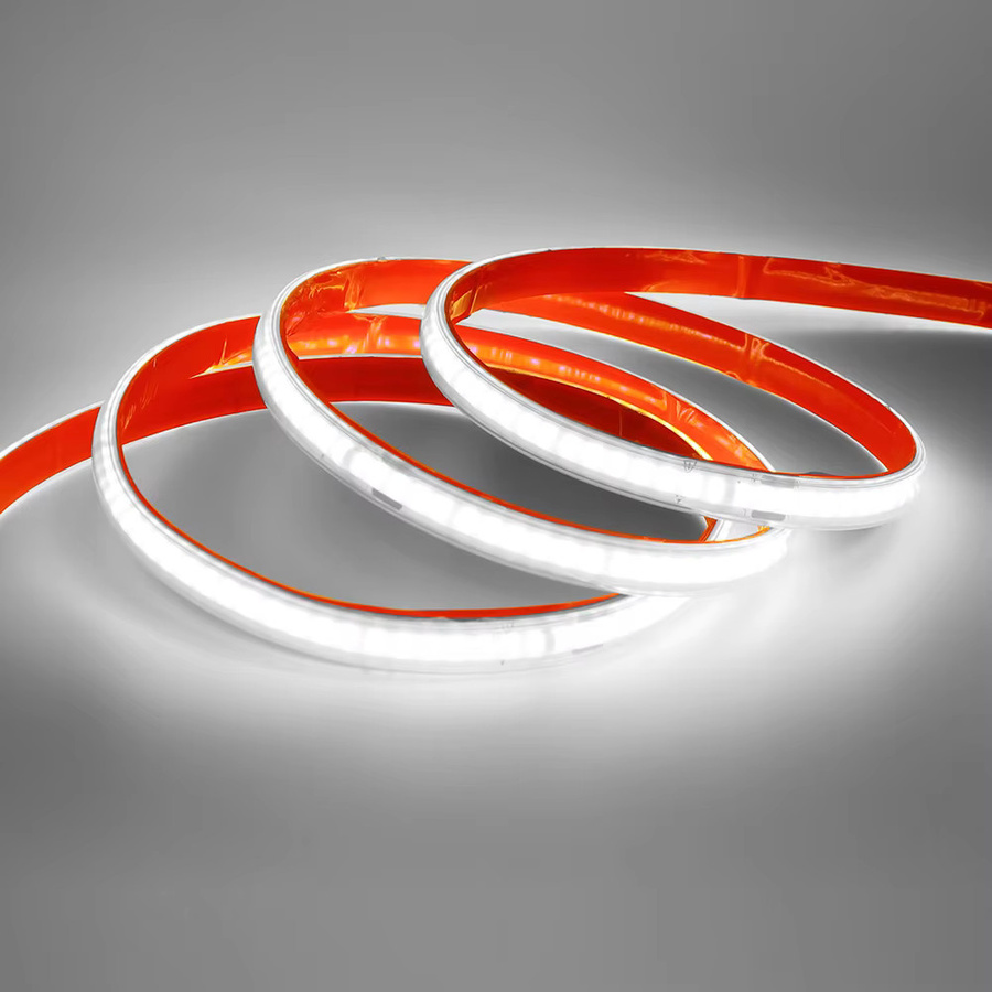 RAZEND Dimmbares LED-COB-Streifenlicht mit 240 LEDs, 220 V, Selbstklebend, RA90, Flexible Bandlampe für Lineare Beleuchtung und Heimdekoration - Bild 4